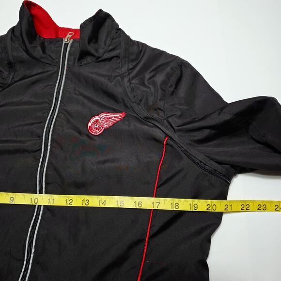 Detroit Red Wings Women’s Size Large Full-Zip Jacket w/ Removable Sleeves NHL - Picture 9 of 11